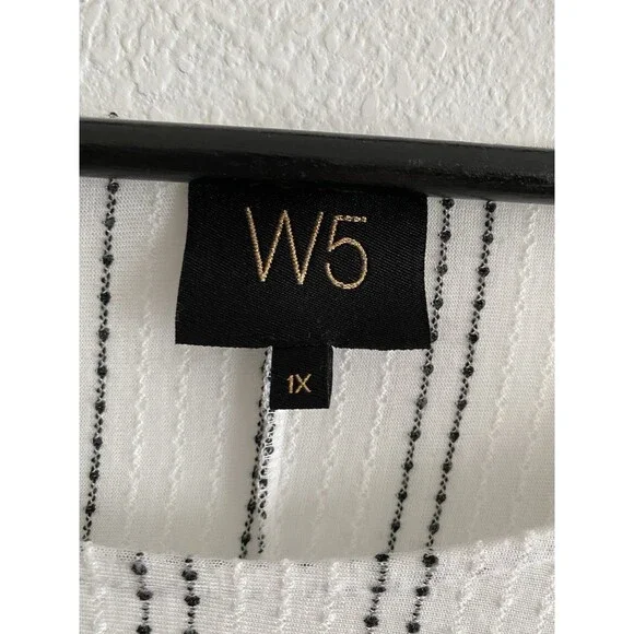 W5 Anthropologie Women’s 1x Textured Top Blouse Lightweight Festival Boho H13 - Picture 3 of 7